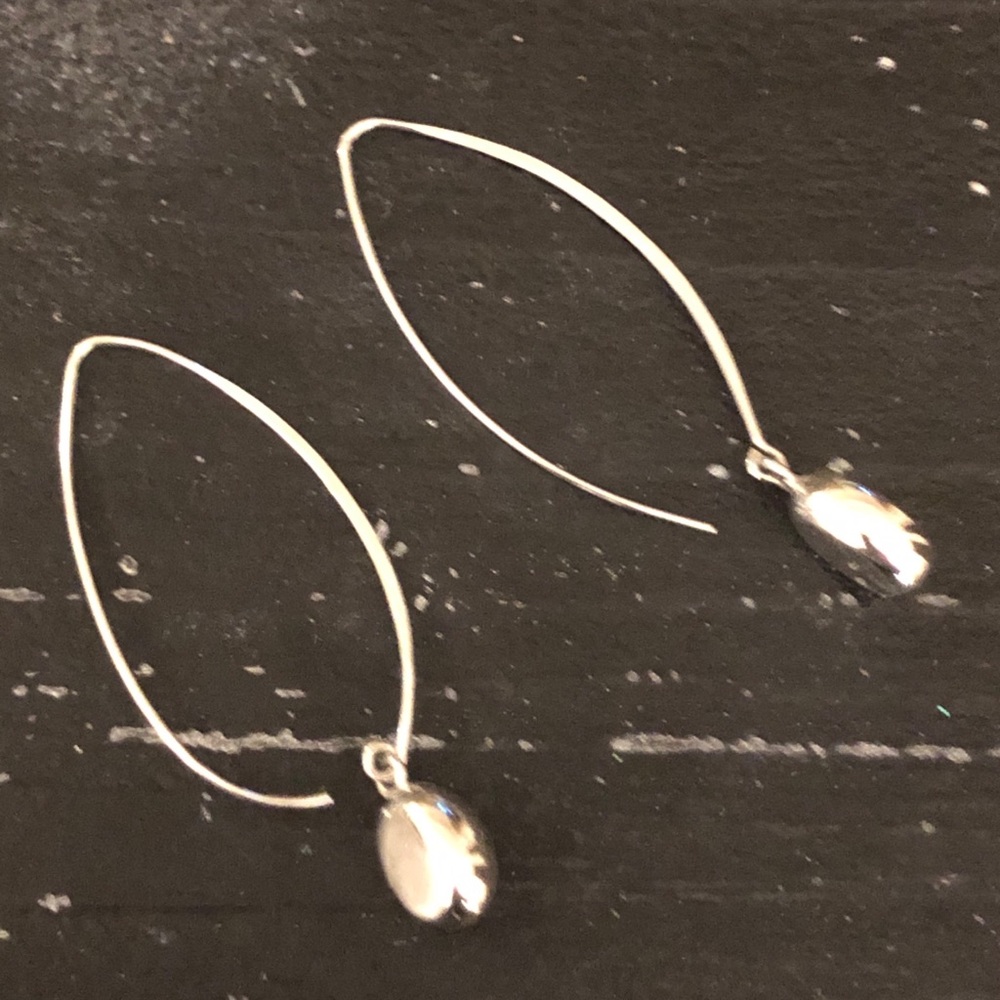 Silpada Wire Drop Threader Earrings - image 3